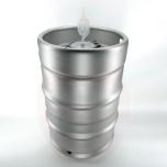 58L Kegmenter with 4Inch Flat Lid and AirLock