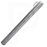 Perforated stainless steel cylinder ∅ 7.5 x 90h cm