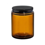 150ml brown glass jar with an aluminum cap