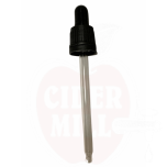 Cork pipette 100ml (106mm) glossy black, with ring