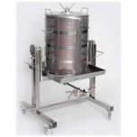 Waterpress 80l, stainless steel, with metal airvalve