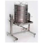 Waterpress 80l, stainless steel, with metal airvalve