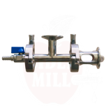 Karbonisator mit Schauglas Triclamp 1,5"