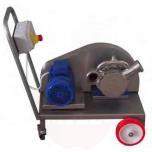 Pump Euro 50 on trolly with belt driven