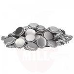 Crown corks 26 mm silver 100 pcs