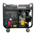 Dīzeļa invertora ģenerators E-ģenerators DG8000EWI3 400V/maks.6-6.5kw 20-230A
