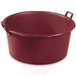 Plastic bath 100l D75x33cm for food use