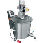 Boiling pot 300L electric heating Digital Indu 52  Power:2x12 KW + milk mixer 