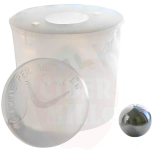 Silicone cap with air vent for wooden barrels