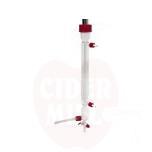 Steamer-oil extractor glass burette 100ml