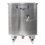 Mixing tank 700l with fitting for agitator