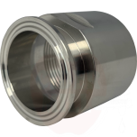 Transition tri-clamp D50.5mm BSPT 1"male