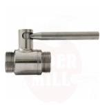 Ball valve 3/4" x 3/4" stainless steel
