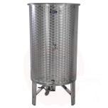 INOX wine tank 380 l-3 valves