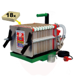 Filter, filter machine Colombo with 18 plates + pump