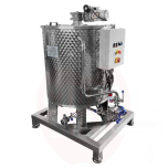 500L Mixing blender with adjustable legs, stainless steel