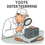 Toote defekteerimine/vea tuvastus, käsitlustasu
