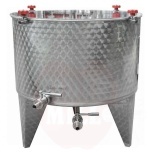 Mazerationsbehälter 300l 10° Konusboden, Edelstahl