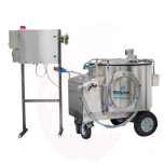Piima transpordimahuti MilkCab 500L elektriajamiga, 4-rattaga, 24kW
