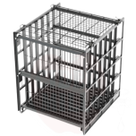 Container for champagne bottles 1065x1132x1274mm