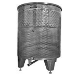 INOX wine tank 500 l-3 valves