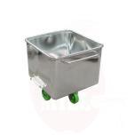 Bath with wheels 200l,680x690x700mm valve