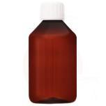 PET Bottle 250ml Pharma Veral, brown