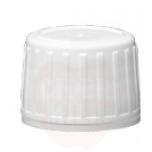 Tamper evident pharma cap, white 28mm