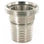 Hose fitting DIN D64 DN40 for 40mm hose external thread