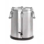 Insulated portable container – with a tap, HENDI, Profi Line, 25L, ⌀330x(H)430mm