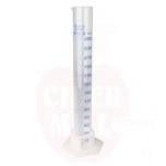 Messzylinder 250ml aus Glas, mit Messskala