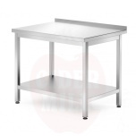 Seinähylly kannatintuilla - pulteilla, syvyys 700 mm, HENDI, Profi Line, 1000x700x850 mm, 1000x700x(K)850mm