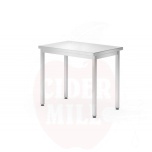 Keskmine laud - poltidega, sügavus 600 mm, HENDI, Kitchen Line, 1000x600x(H)850mm