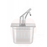 GN-konteinerite kaas koos dosaatoriga, HENDI, GN 1/4, 270x165mm