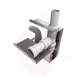 Komplekt Millenial ahjude paigaldamiseks, Tecnoeka, Kinnituskomplekt MILLENNIAL Touch Screen, Black Mask ja Smart ahjudele (ei kehti COMPACT ahjudele)