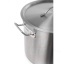 Edelstahltopf Hendi 32l, niedrig/breit Prof