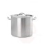 Edelstahltopf Hendi 32l, niedrig/breit Prof