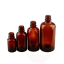 Apteek stiklinis buteliukas 30ml, rudas 18mm dangteliu