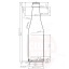 Pudel 330ml/245g Vichy 26mm, 1855tk