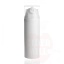 Plastikinis buteliukas PP Uniirless 100ml, apvalus baltas
