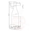 Polypropylene fast food tray, medium., Cambro, red, Red, 300x410x(H)19mm