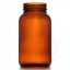 Stiklinis butelis 250ml rudas, 48mm kamščiui