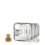 Glass bottle 500ml Noel transparent 10 pcs