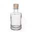 Stiklinis butelis Aventura 200 ml skaidrus, 10vnt