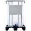 Mahuti IBC 800L, plastikalusel 120x80x100 cm