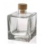 Stiklinis butelis Cube 200 ml skaidrus, 10vnt