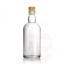 Stiklinis butelis Aberdeen 700 ml skaidrus, 10vnt