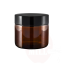 Klaaspurk 50ml, pruun korgiga