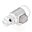 Siurblys Liverani EP MAXI 80 gnybtinė jungtis 43800l/h +95C, 3F/400V