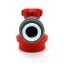 DuoTight 9,5mm (3.8") jungtis su ball-lock jungtimi, pilka + raudona